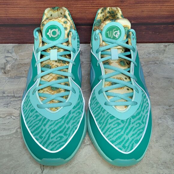 Nike KD 16 Wanda Men\'s 12 Mint Foam Metallic Silver Basketball Shoes DV2917-301 main image 9
